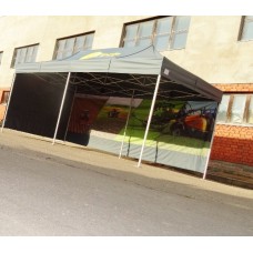 Alumīnija nojume 3x6 m  Nr.19/162 - Stiprināts rāmis